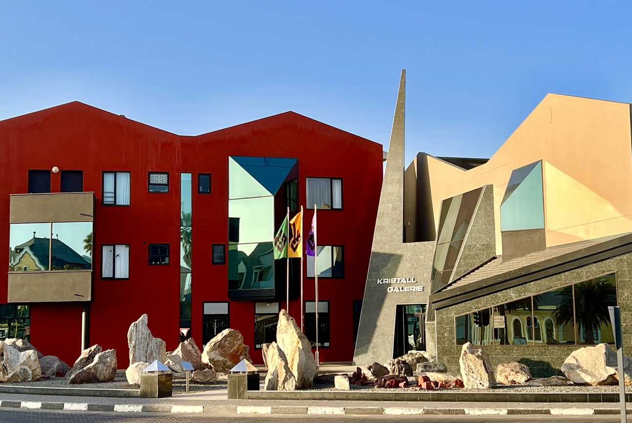 Entrance to the Crystal Gallery in Swakopmund