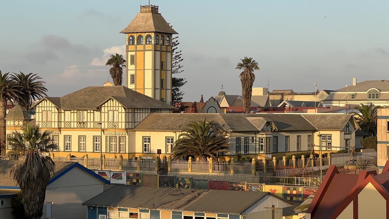 Historic building in Swakopmund
