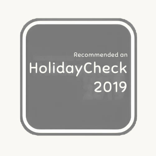 Desert Breeze HolidayCheck recommended award 2019